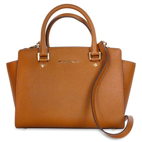 selma medium saffiano leather satchel michael kors|michael kors selma saffiano.